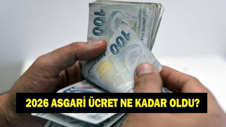 Asgari ücrete yüzde kaç zam geldi? 2026 asgari ücret ne kadar oldu? İşte zam hesaplama yöntemi