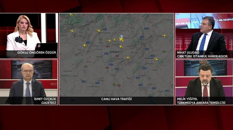  Ankara'da Özel bir jetle bağlantı koptu