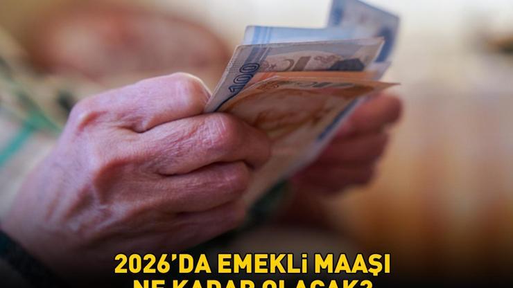 EMEKLİ MAAŞI ZAMMI 2026 OCAK HESAPLAMA TABLOSU | SSK 4A, BAĞKUR 4B emekli maaşı ne kadar olacak, yüzde kaç zam gelir En düşük emekli maaşı...