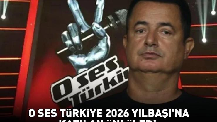 O SES TÜRKİYE 2026 YILBAŞINA KATILAN ÜNLÜLER | Acun Ilıcalıdan sürpriz hamle O Ses Türkiye Yılbaşı yarışmacıları kimler, hangi ünlüler var