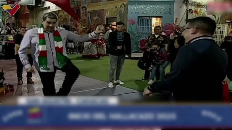 MADURODAN TRUMPA DANSLI MESAJ Emperyalizm bizi yenemez