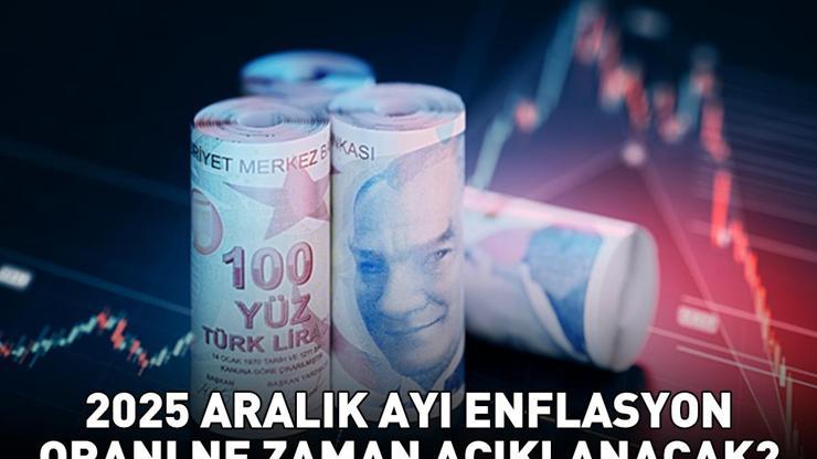 TÜİK ARALIK 2025 ENFLASYON ORANI BEKLENTİSİ | TEFE TÜFE ile enflasyon oranı ne zaman açıklanacak, 5 Ocakta 2026da mı Gözler TÜİKte olacak