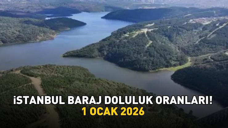 İSTANBUL BARAJ DOLULUK ORANI 1 OCAK 2026 İSKİ | İstanbul baraj doluluk oranı yüzde kaç? İSTANBUL BARAJ DOLULUK ORANI 1 OCAK 2026 İSKİ | İstanbul baraj doluluk oranı yüzde kaç?