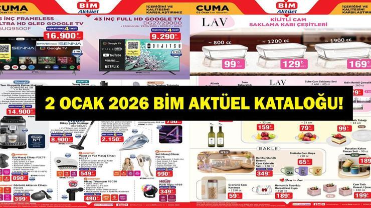 2 OCAK 2026 BİM AKTÜEL ÜRÜNLERİ: BİM 2 Ocak Aktüel Kataloğu Yayınlandı! Yeni Yılın İlk İndirim Fırsatları! Bu Hafta Hangi Ürünler İndirimde? 2 OCAK 2026 BİM AKTÜEL ÜRÜNLERİ: BİM 2 Ocak Aktüel Kataloğu Yayınlandı! Yeni Yılın İlk İndirim Fırsatları! Bu Hafta Hangi Ürünler İndirimde?