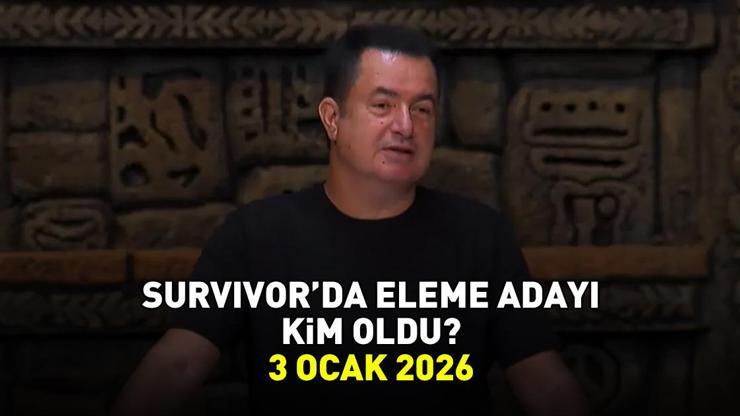 SURVIVOR 4. ELEME ADAYI 3 OCAK 2026 | Survivor'da eleme adayı kim oldu, dokunulmazlık oyununu hangi takım kazandı?
