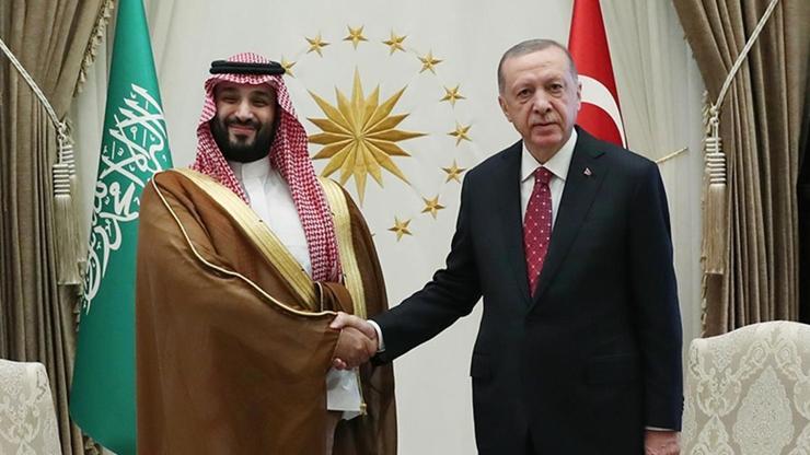  Cumhurbaşkanı Erdoğan, Prens Selman ile görüştü