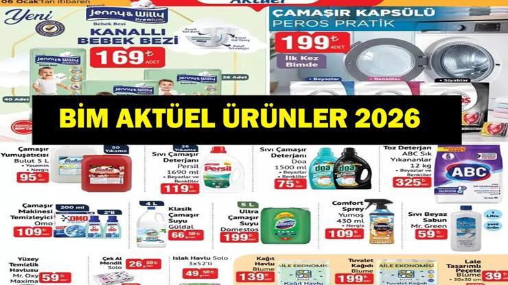 BİM 6 OCAK AKTÜEL ÜRÜNLER KATALOĞU BİMde bu hafta neler var