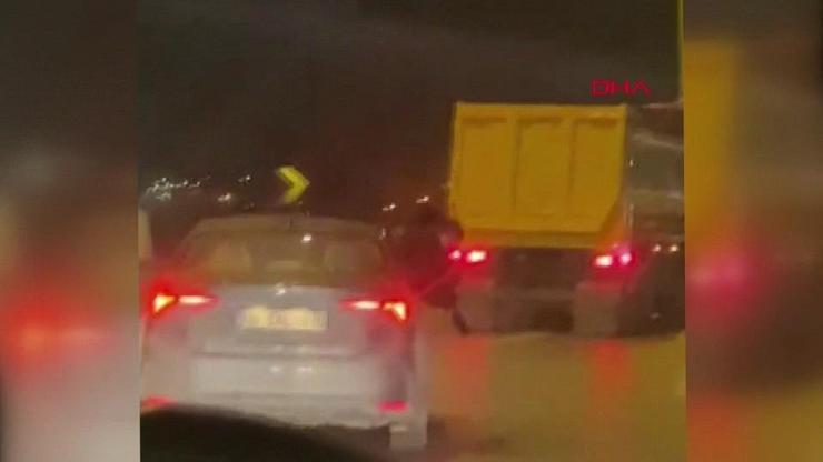 Ankarada dehşet yolculuğu Kamyona pompalı tüfekle ateş açmışlardı: 3 kişi tutuklandı