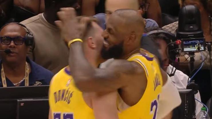 Lakers'ta LeBron James ve Luka Doncic sahnede! Lakers'ta LeBron James ve Luka Doncic sahnede!