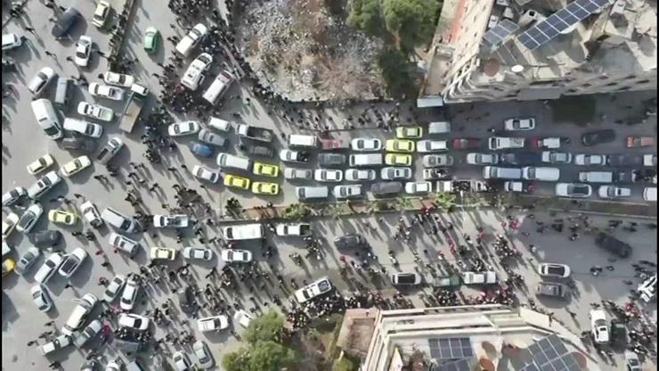 Siviller yerleşim yerlerini terk ediyor YPG insani koridoru hedef aldı