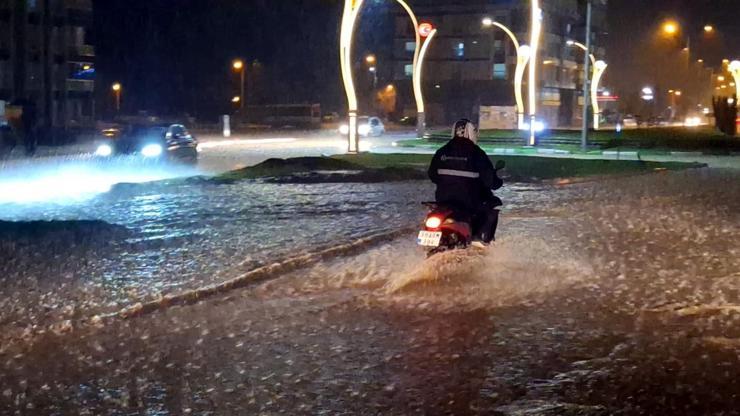 Edirne ve Kırklareli'de sağanak; su baskınları yaşandı