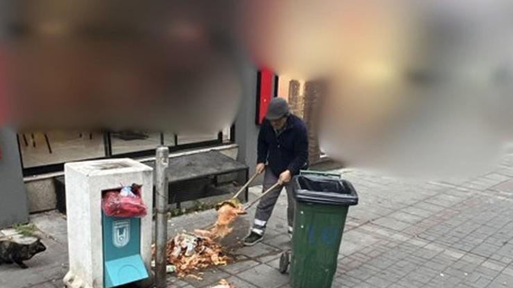 Atıklarını yola döken işletmeye 30 bin lira ceza Atıklarını yola döken işletmeye 30 bin lira ceza