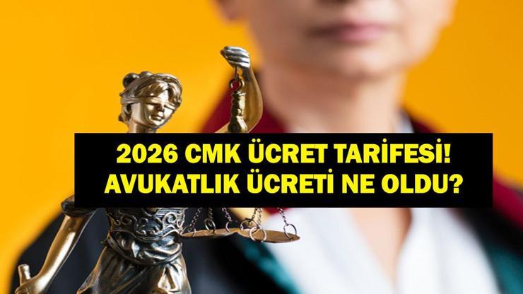  Adalet Bakanlığı Avukatlık Asgari Ücret Tarifesi Ne Oldu? İşte CMK 2026 Tarifesi...