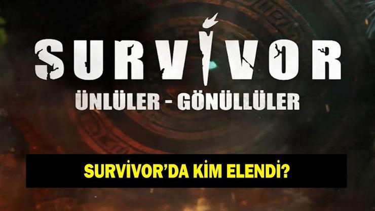 SURVİVOR'DA KİM ELENDİ? 8 Ocak Survivor'a veda eden isim kim oldu? Sürpriz isim Survivor'a veda etti!