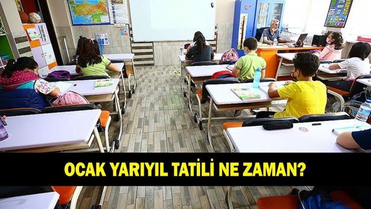 Ocak tatili ne zaman? 15 günlük tatil hangi tarihte? Okullar ne zaman kapanacak? 2026 Ocak yarıyıl tarihleri Ocak tatili ne zaman? 15 günlük tatil hangi tarihte? Okullar ne zaman kapanacak? 2026 Ocak yarıyıl tarihleri