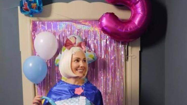 Meryem Uzerli’nin küçük kızı Lily 5 yaşına girdi