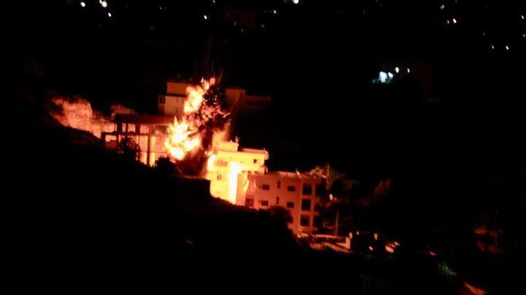 İsrailden Lübnanın güneyine hava saldırısı