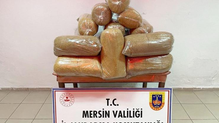 Mersin’de kaçak tütün operasyonu