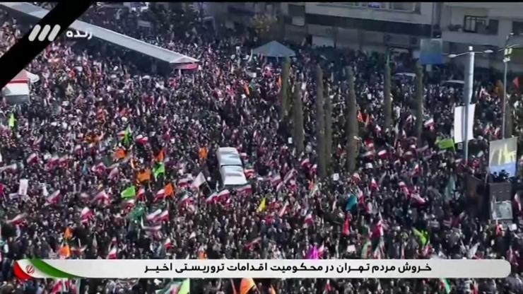 İran’dan SON DAKİKA gelişmeler I Tahran’daki dev yürüyüş başladı: Hükümete destek için ‘Milli Direniş’ gösterisi yapılıyor