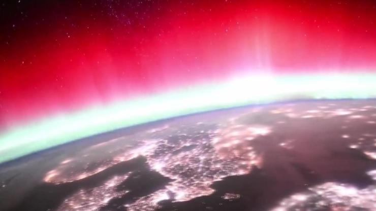 Uzaydan Gelen Büyüleyici Görüntü: Japon Astronot Paylaştı