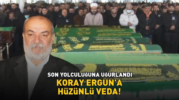 Türk tiyatrosu yasta! Usta oyuncu son yolculuğuna uğurlandı! Koray Ergun'a hüzünlü veda!