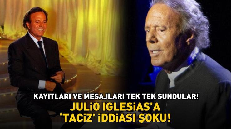 Julio Iglesias'a 'taciz' iddiası şoku! Kayıtları ve WhatsApp mesajlarını tek tek sundular
