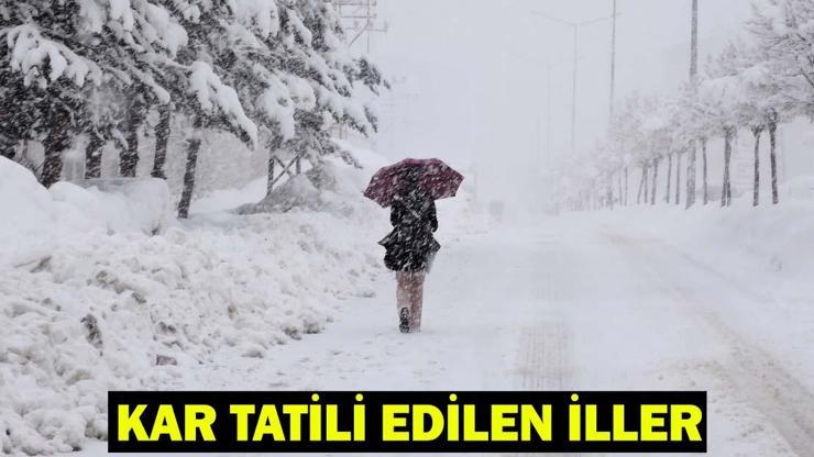 14 OCAK KONYA’DA, SAKARYA’DA OKULLAR TATİL Mİ? Konya, Sakarya Valiliği’nden kar tatili açıklaması son dakika!