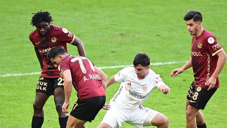 Gençlerbirliği’ne Antalyaspor deplasmanında tek gol yetti