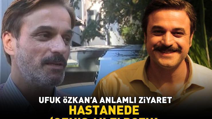Geniş Ailenin yıldızları bir arada Karaciğer nakli bekleyen Ufuk Özkana anlamlı ziyaret