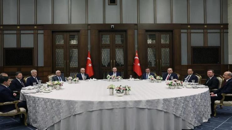 Cumhurbaşkanı Erdoğan yasama, yürütme ve yargı organlarının temsilcileriyle bir araya geldi
