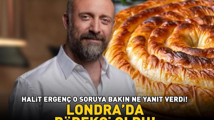 Muhteşem Yüzyılın Sultan Süleymanıydı Halit Ergenç Londrada börekçi oldu Ünlü oyuncu o soruya bakın ne yanıt verdi