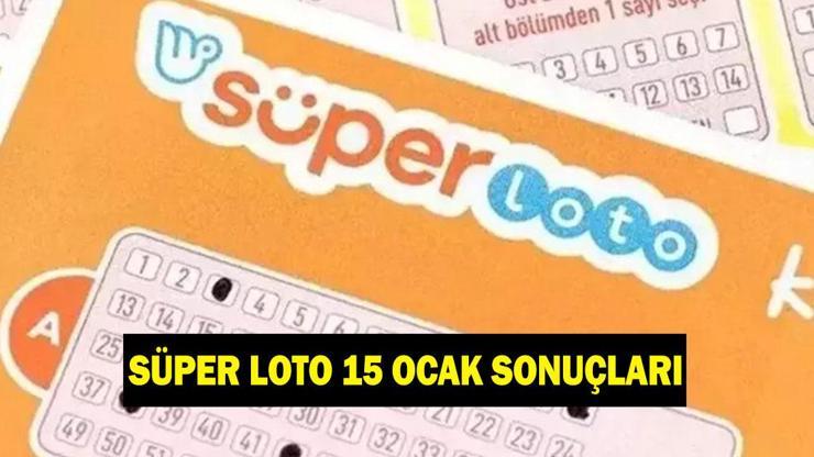 SÜPER LOTO SONUÇLARI! 15 Ocak Süper Loto ne kadar devretti? Süper Loto sonuç linki nasıl sorgulanır?
