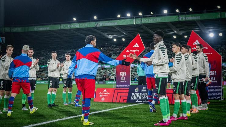 ÖZET | Barcelona, Kral Kupası'nda Racing Santander'i devirdi