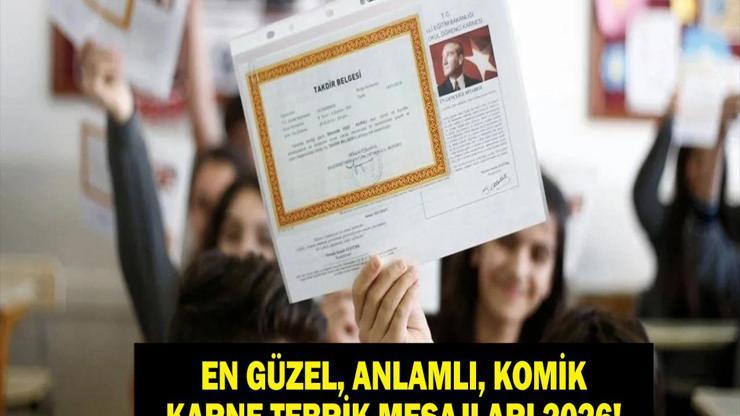 KARNE TEBRİK MESAJLARI 2026: Çocuğa, Toruna, Arkadaşa En Güzel Karne Tebrik Sözleri İşte En Popüler Karne Günü Mesajları