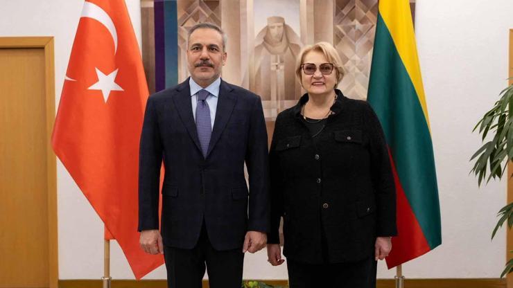 Dışişleri Bakanı Hakan Fidandan Vilnius temasları
