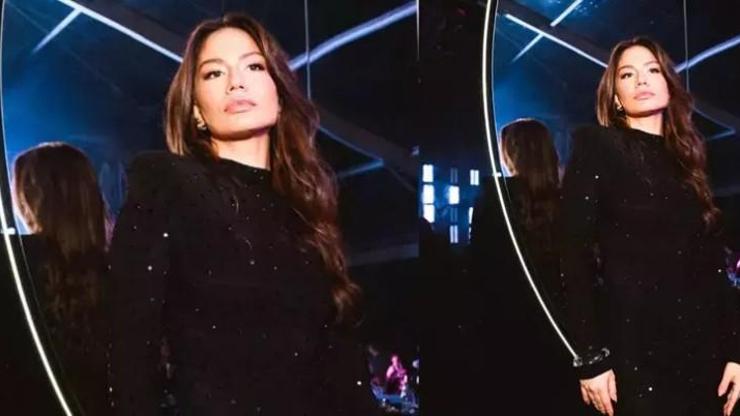 Eşref Rüya’nın Nisan’ı yine gündemde Demet Özdemir siyah şıklığıyla büyüledi