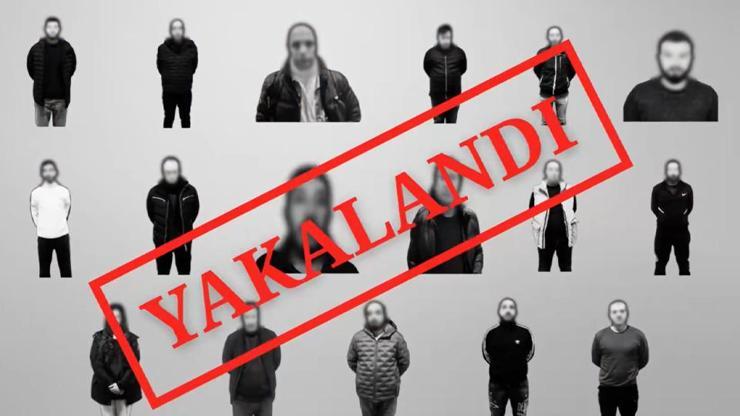  Kırmızı bültenle aranan 17 kişi yakalanarak Türkiye'ye getirildi