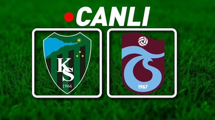 Trabzonspor, Kocaelispor'un konuğu oluyor! Muhtemel 11'ler...