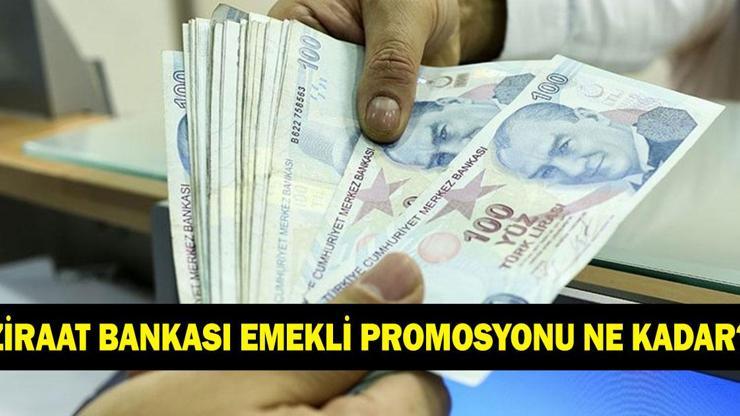  Ziraat Bankası emeklilere promosyonu ne kadar veriyor?