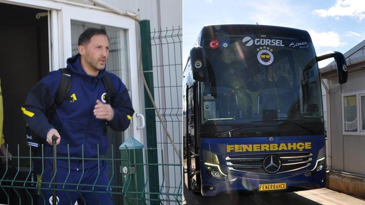 Fenerbahçe kafilesi, Alanya'dan ayrıldı
