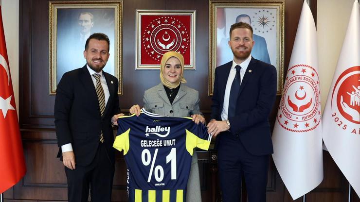 Fenerbahçe, Transferde Geleceğe Umut Kuralı projesi kapsamında Bakan Göktaş'ı ziyaret etti