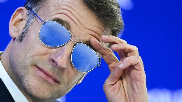 Macrondan Davosta mesajlar: ABD, Avrupayı zayıflatmak istiyor Çin vurgusu yaptı... Neden güneş gözlüğü ile konuştu İşte yanıtı...