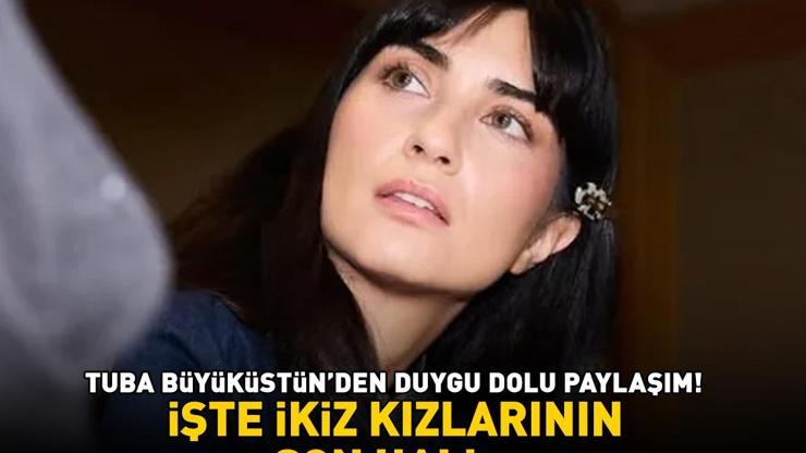 Tuba Büyüküstünün ikiz kızları 14 yaşında İşte Maya ve Toprakın son hali...
