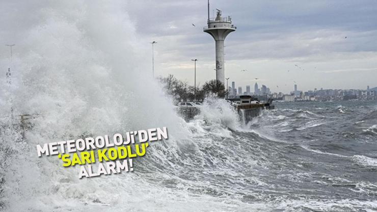 Son dakika haberi... Meteoroloji uyardı Bu illerde yaşayanlar dikkat: Sarı kodlu alarm verildi