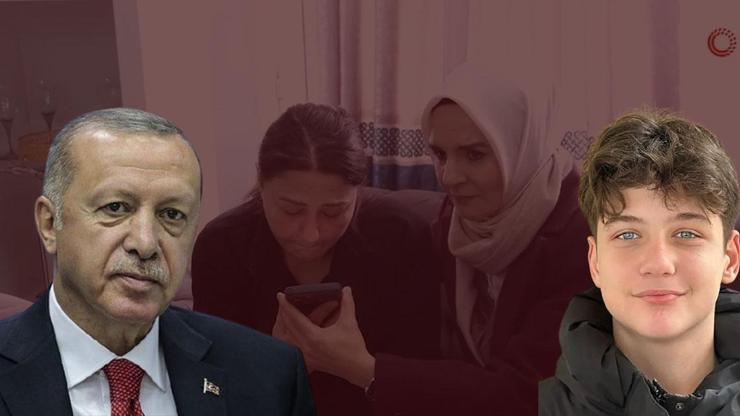 Cumhurbaşkanı Erdoğan, Atlas Çağlayan'ın annesiyle telefonda görüştü
