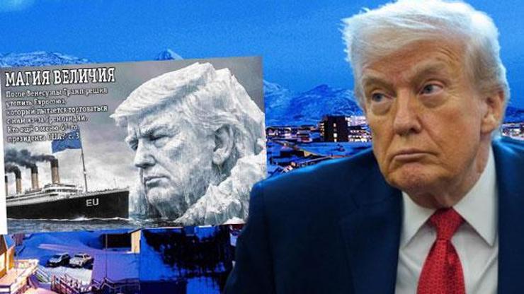 Grönlanda Dair Rus Basınında Çarpıcı Manşetler AB Gemisi Trump Buzdağına Çarpmak Üzere...