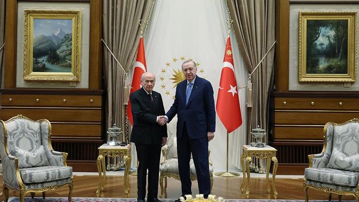 SON DAKİKA... Erdoğan-Bahçeli görüşmesi sona erdi