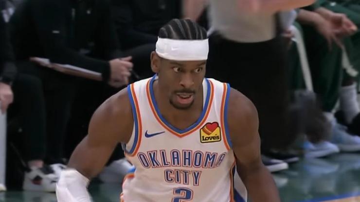 Shai Gilgeous-Alexander'dan, Bucks potasına 40 sayı