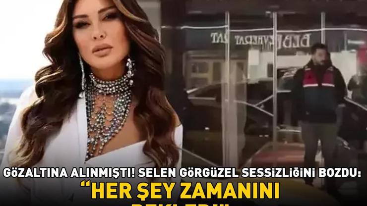 Ünlülere uyuşturucu soruşturması kapsamında gözaltına alınmıştı Selen Görgüzelden dikkat çeken paylaşım: Her şey zamanını bekler