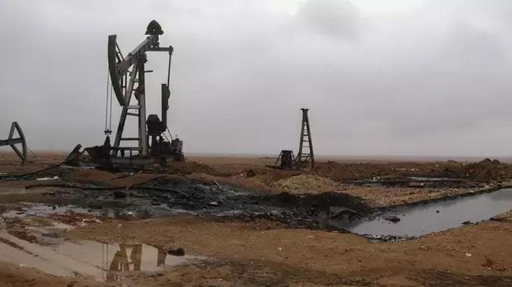 Suriyede YPG/SDGden alınan bölgelerde petrol çıkarılmaya başlandı